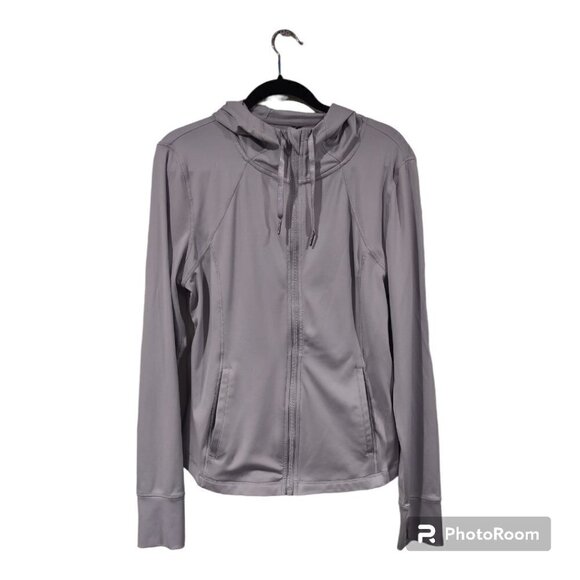 90 Degree by Reflex Women's Slim Fit Full Zip Hooded Jacket Size L - Picture 2 of 10